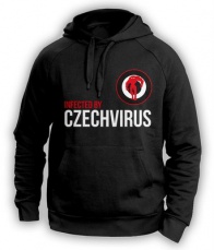 Czech Virus Mikina Unisex čierna VÝPREDAJ