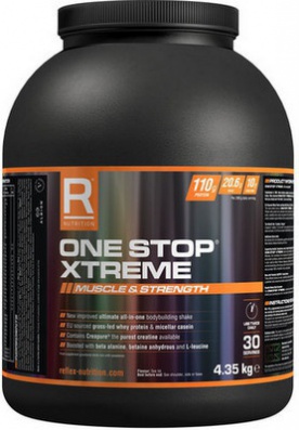Reflex One Stop Xtreme 4,35 kg - jahoda + Reflex One Stop Xtreme 2,03 kg - vanilka ZDARMA