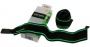 Mad Max Elastická bandáž na zápästia black/green MFA298