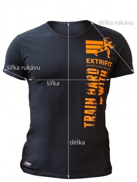 Extrifit tričko čierne Agrezz - L