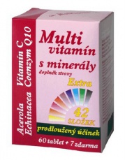 MedPharma Multivitamin s minerály 42 složek 67 tabliet