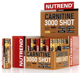 Nutrend Carnitine 3000 Shot 60 ml - jahoda