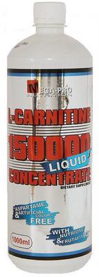 Mega Pro L-Carnitine 150000 Concentrate 1000 ml - pomaranč EXPIROVANÉ DMT