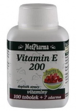 MedPharma Vitamín E 200 107 kapsúl