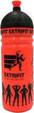 Extrifit Športová fľaša bidon 750 ml - oranžová