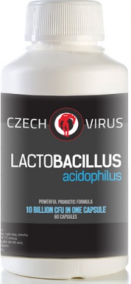 Czech Virus Lactobacillus Acidophilus 60 kapsúl