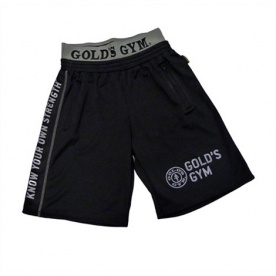 Gold's Gym Pánske šortky s gumou GGSHO0669 čierne
