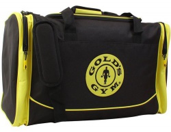 Gold's Gym športová taška - čierno/žltá