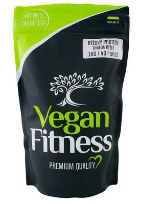 Vegan Fitness Rýžový protein (hnědá ryža) 1000 g