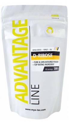 MyoTec D-Ribose 300 g VÝPREDAJ 14.3.2025