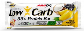 Amix Low Carb 33% Protein bar 60g - kokos s čokoládou