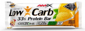 Amix Low Carb 33% Protein bar 60g - citron s limetkou