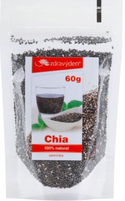 Zdravý deň Chia semienka Bio 60 g EXPIROVANÉ DMT