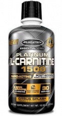MuscleTech 100% Platinum L-Carnitine 1500 473 ml - citron