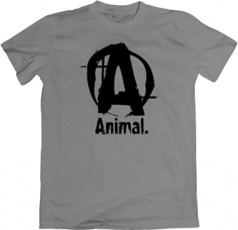 Universal Animal Pánske tričko šedé
