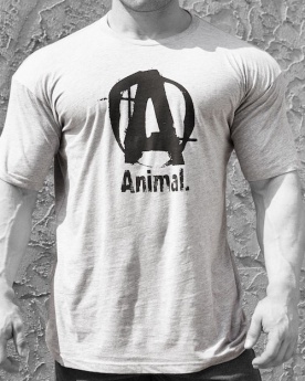 Universal Animal Pánske tričko šedé