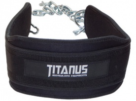 Titánus pás s dopomocou s reťazou - Dip Belt