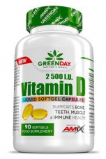 Amix Vitamin D 2500 I.U. 90 kapsúl VÝPREDAJ 11.2024