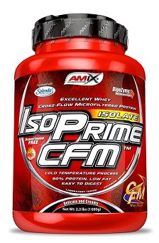 Amix IsoPrime CFM Whey Protein Isolate 1000g - banán
