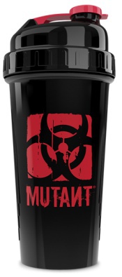 Mutant Nation Šejkr Cup 700ml - čierno/červený