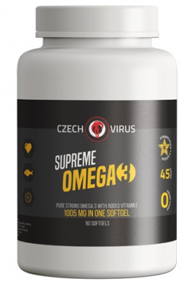Czech Virus Supreme Omega 3 90 kapsúl