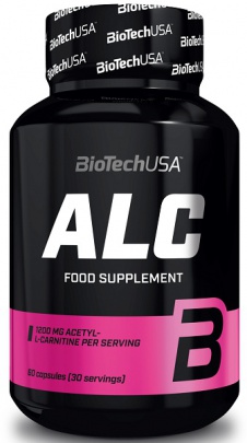 BiotechUSA ALC (acetyl L-karnitin) 60 kapsúl