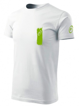 Fitness007 Pánske tričko biele #musíšfurt - M