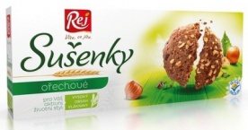 REJ Celozrnné lískoorieškové sušenky 6x20g EXPIROVANÉ DMT