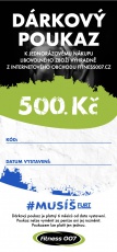 Darčekový poukaz Fitness007 500 Kč pre chlapca