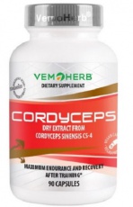 VemoHerb Cordyceps 90 kapsúl