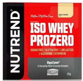 Nutrend Iso Whey Prozero 25g - jahodový cheesecake