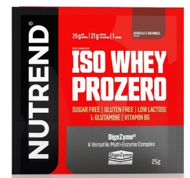 Nutrend Iso Whey Prozero 25g - jahodový cheesecake