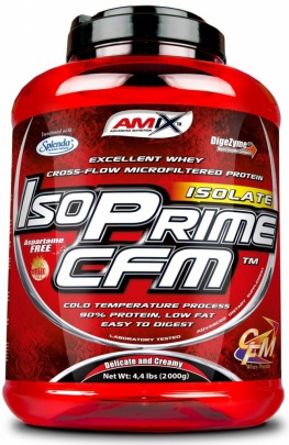 Amix IsoPrime CFM Whey Protein Isolate 2000 g - bez príchuti + Fitness Bag ZADARMO