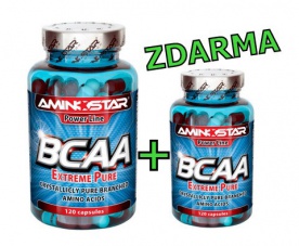 BCAA Extreme Pure 300kps + 120kps ZADARMO