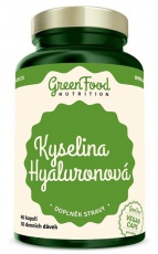 GreenFood Kyselina Hyaluronová 60 kapsúl