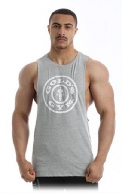 Gold's Gym Pánske tielko GGVST142 šedá - XXL