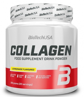 BiotechUSA Collagen 300 g - čierna malina