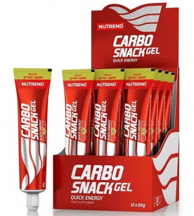 Nutrend Carbosnack 12 x 50 g - zelené jablko