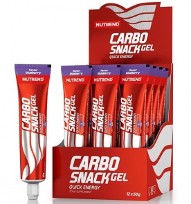 Nutrend Carbosnack 12 x 50 g - zelené jablko