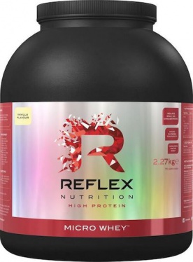 Reflex Micro Whey Native 2270 g - jahoda + Vitamin D3 100 kapslí ZADARMO