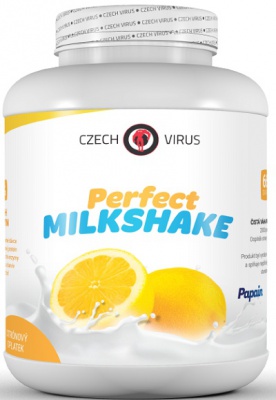 Czech Virus Perfect Milkshake 2000 g - Citronový oplatek VÝPREDAJ