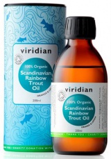 Viridian Scandinavian Rainbow Trout Oil 200 ml Organic