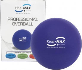Kine-MAX Professional Overball cvičebná lopta 25cm - modrá