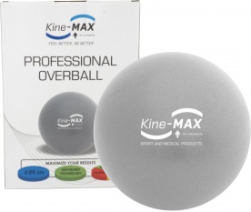 Kine-MAX Professional Overball cvičebná lopta 25cm - modrá