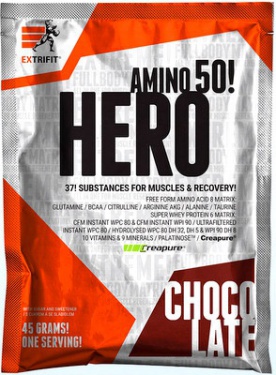 Extrifit Hero vzorek 45 g - čokoláda