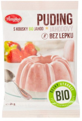 Amylon BIO Puding bez lepku 40g - matcha