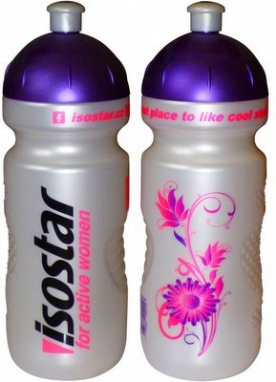 Isostar fľaša Bidon 650 ml for Women