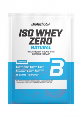 BiotechUSA Iso Whey Zero Natural 25 g - coconut