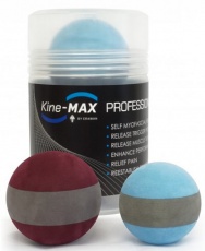 Kine-Max Professional Massge Balls (set masážných loptiček)
