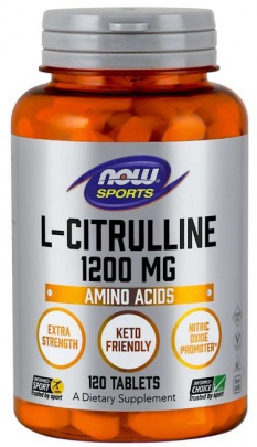 Now Foods L-Citrulline 1200 mg 120 tabliet